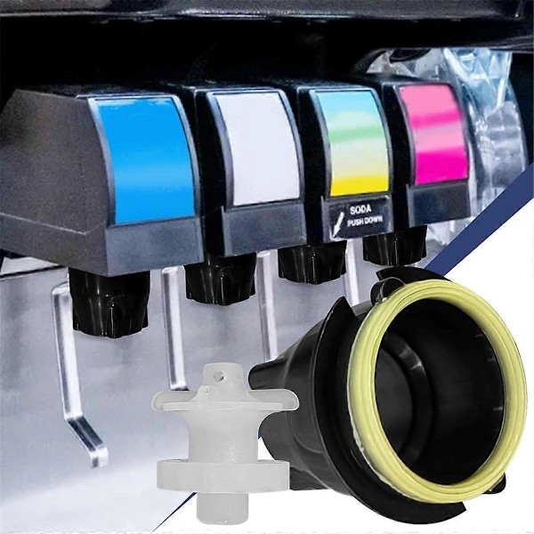 3 sæt LEV Soda Coke Ventil Dyse 28545 3.0 Diffuser Intern Mixer til Maskine Udskiftning Reparation Va (FMY) Black