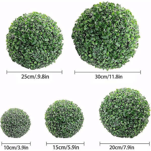 Keinotekoinen buxuspallot vihreä keinotekoinen buxus Buxus buxuspallot buxus Buxus keinotekoinen buxuspallot pyöreä (FMY) 1 28CM