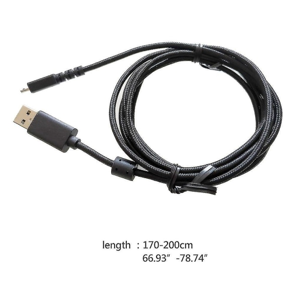 Musladdningskabel, sladd, musadapter för Logitech G502 Lightspeed trådlös (FMY)