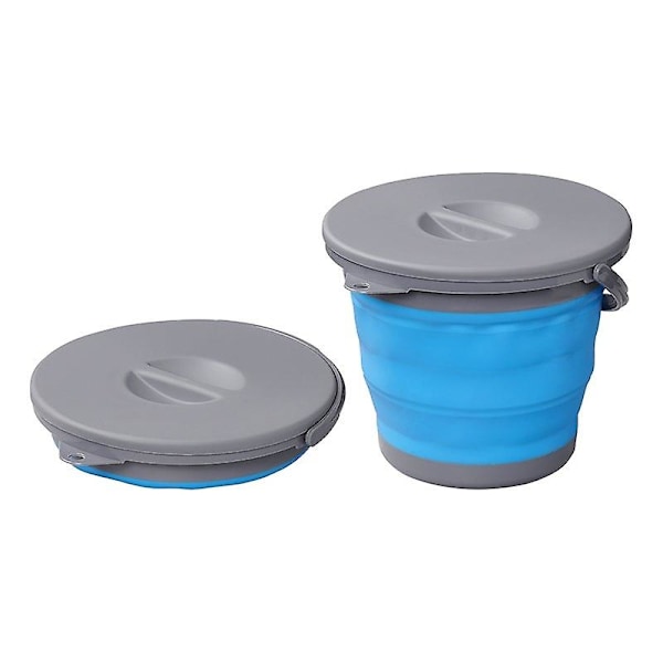 Vikbar hink med lock 5L (FMY)