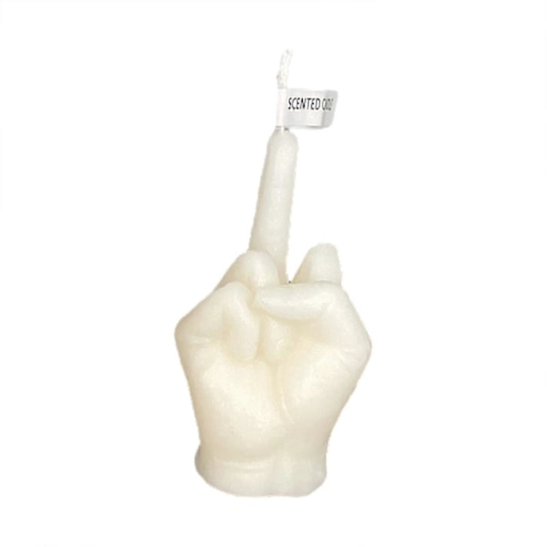 Rolig Långfinger Ljus Lindra Stress Emotion Doftljus För Vardagsrum (FMY) White