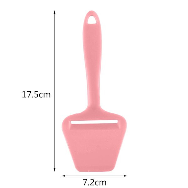 1 stk. Multifunksjonell Smørkakekutter Ostespade Kjøkkenredskaper Matlagingsverktøy (FMY) Pink
