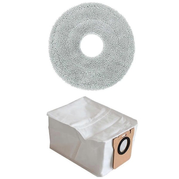 P20 PRO Robotti-imurin sivuharja moppiliina pölypussit varaosat (FMY) As Shown
