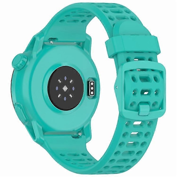 Kompatibel med Coros Pace 2 / Apex 2 / Apex 42mm Silikone Urrem Ensfarvet 20mm Urrem (FMY) Green