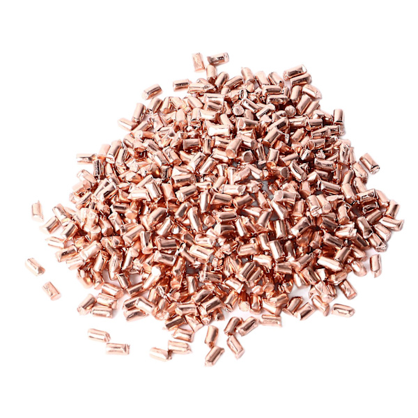 Koppar Grain Casting 99,99% Hög Renhet Partikel Rå Kopparmetall 200g för Industriell Petroleum Kemisk Tryckning (FMY)