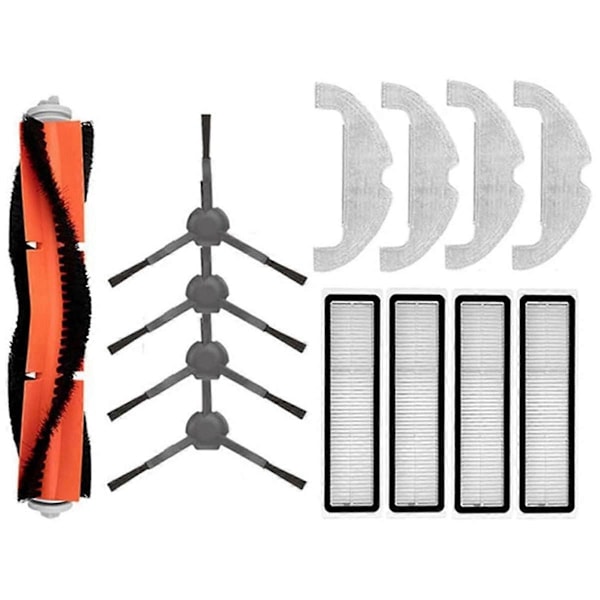 Til Mi Robot Vacuum-Mop 2 Ultra STYTJ05ZHM Støvsuger Hoved Sidebørste Hepa Filter Moppeklud Tilbehør (FMY) As Shown
