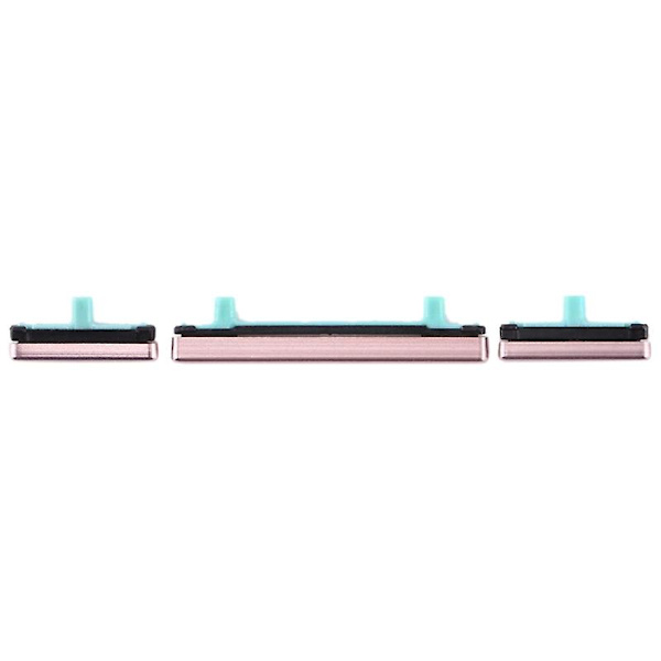 Samsung Galaxy S8 G950/S8+ G955 3 kpl/sarja OEM virta päälle/pois ja äänenvoimakkuuden sivupainikkeet (FMY) Pink Samsung Galaxy S8