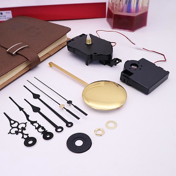 Diy Quartz Pendul Trigger Lydløs Urværk Mekanisme Med 16 Musikboks  (FMY)