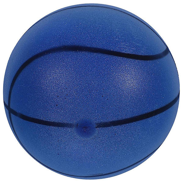 Hiljainen koripallojoustava hiljainen pallo lapsille Hiljainen koripallo lapsille Hiljainen pallo sisätiloihin (FMY) Blue 18.00X18.00X18.00CM