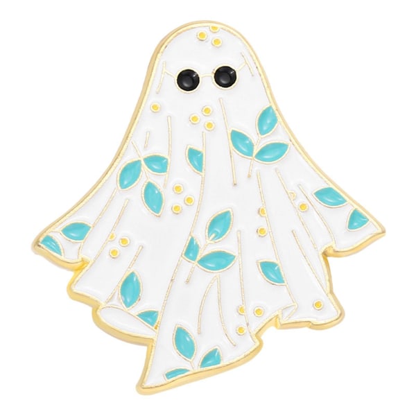 Halloween Spooky Ghost Emalj Pins Alloy Ghost Brosch Lapel Pin Bag Badge För Barnens Dag Vänner Födelsedagspresent (FMY)