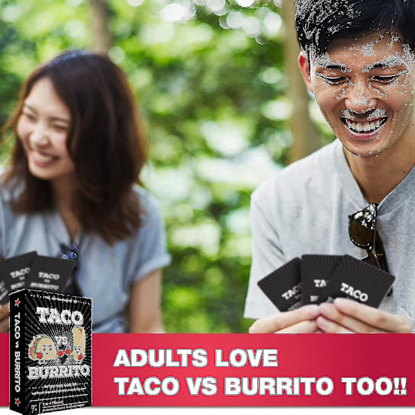 Taco Vs Burrito - Villi Ylivoimaisesti Suosittu Yllättävän Strategisen Korttipeli, Joka Luotiin 7-Vuotiaan Toimesta (FMY)