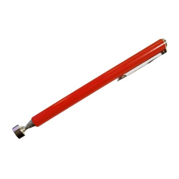 Teleskopisk magnetisk penn Bærbar magnetisk plukkeverktøy Multifunksjonell uttrekkbar plukkepinne (FMY) 5 Pounds Red