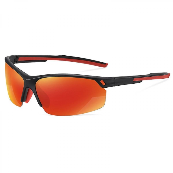 Polariserede cykelsportssolbriller til mænd, perfekt til cykling Løb Klatrefiskeri, tr90 Unbreakable Frame Uv Protection (FMY)