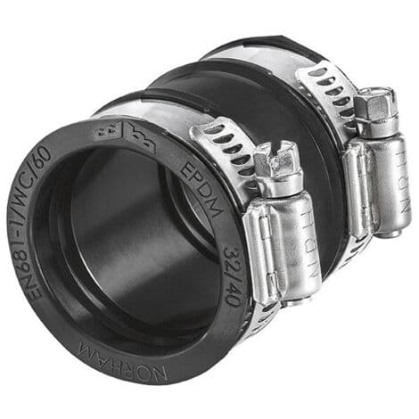 Flex-Seal Plus DC fitting - bredde 64 - diameter 32-40 - Norham DC40 (FMY)