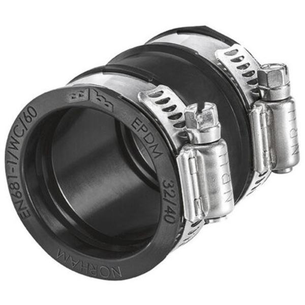 Flex-Seal Plus DC-kobling - bredde 64 - diameter 32-40 - Norham DC40（FMY）