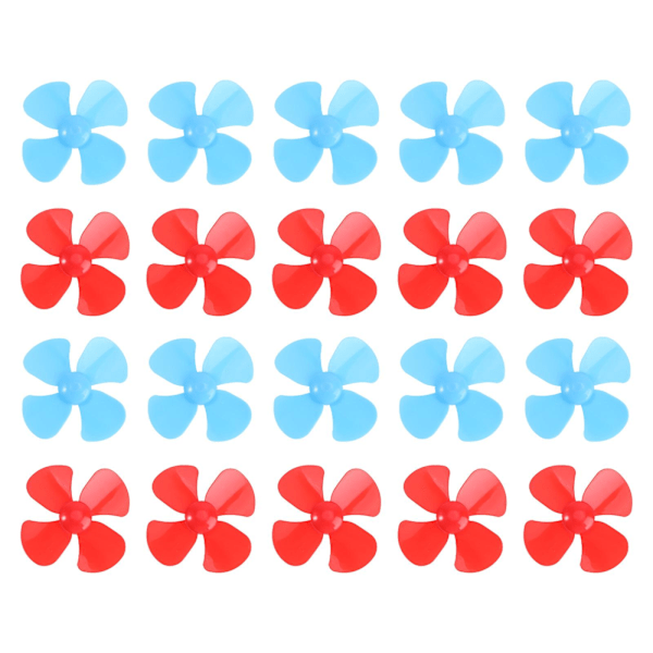 48 stk. Skipmodell Propeller DIY Firebladet Propeller Mini Vifter Tilbehør (FMY) Random Color 5.7x5.7cm