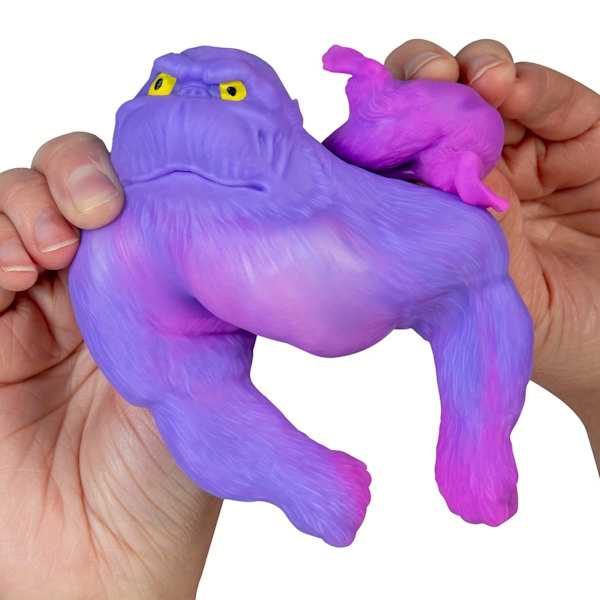 4-pak Funkee Monkee Mega 4-pak - Strekk, klem og til og med klem disse apene for stressavlastning - Original sensorisk/fidget samleobjekt T  (FMY) 4PCS(Exquisite Box Set)