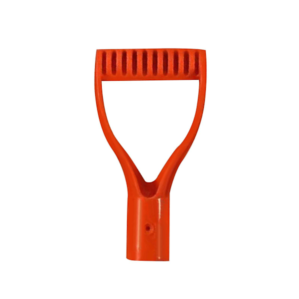 Spadehåndtak Y Håndtak Erstatning Spadehåndtak for Hage Plen Tilbehør svart (FMY) orange 9.5cmx18cm