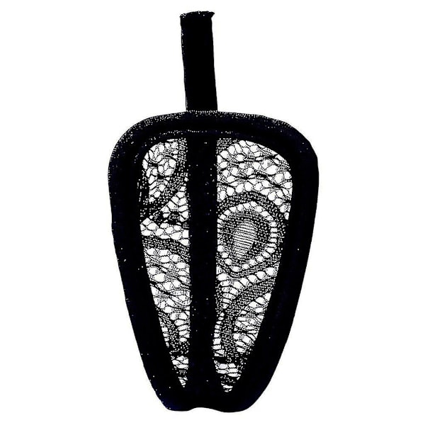 3-pack Damunderkläder för kvinnor, svarta spets-t-string, mjuka trosor, attraktiva underkläder (FMY)