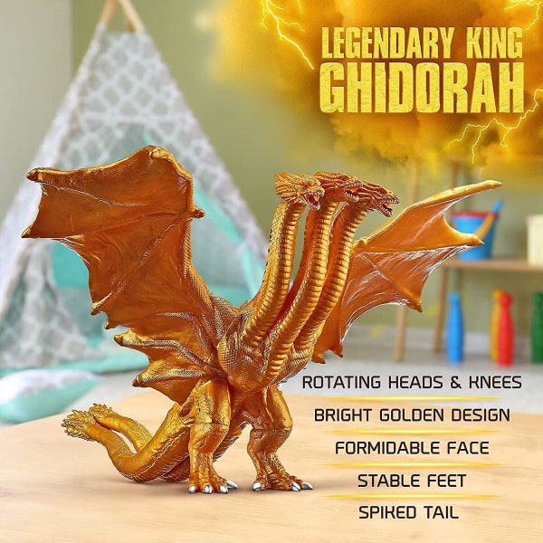 Godzilla: Kongernes Konge - King Ghidorah Actionfigur (FMY)