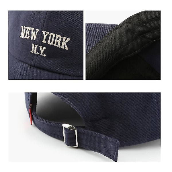 Baseball Ny Hat Herre Hat En Størrelse New York Baseball Cap - Herre Tilbehør  (FMY) red