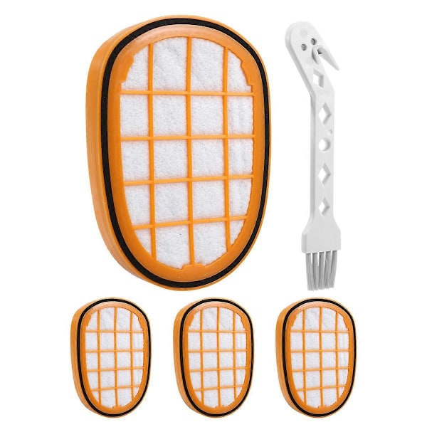 4 Pakke Filtre for Philips SpeedPro Max Aqua Håndholdt Støvsuger FC6812 FC6813 FC6822 FC5005/01 (FMY) As Shown