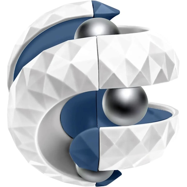 Afstressende Legetøj Orbit Bold Cube Anti Stress Sansestimulerende Legetøj Fidget Legetøj til Børn Spinner Gave til Børn Fokus Træning (FMY) WHITE