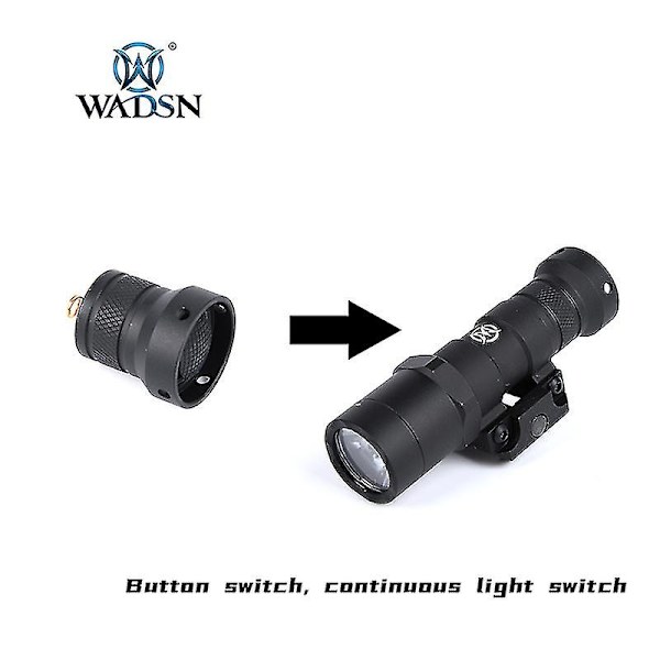 M600 M300 Ficklampa Strömbrytare Tillbehör Scout Ljus St07 Vapenlampa Strömbrytare För Surefire M640 M340 Z068 Svanslock Bakre Lock  (FMY) Z068 TAILCAP