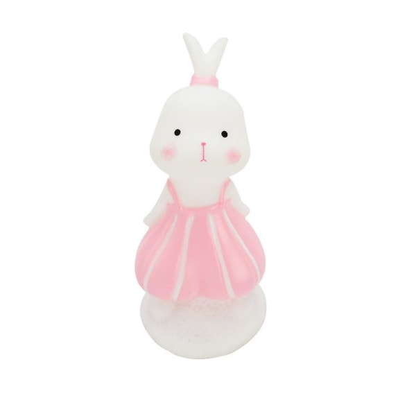 Kaninfigurer: Mini Bunny Fairy Hage Dyr Bil Dashboard Ornament Dukkehus Bonsai Micro Landscape Plant Pot Cake Decoration (FMY)