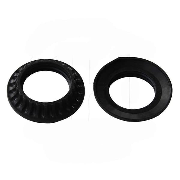 6x E26 Fatningsringe Lampeskærm Kraveringe til Medium Base E26 Fatning (FMY) Black 5.4cm