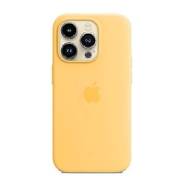 Silikon Telefon Cover Kompatibel Med Iphone 14pro - ya01  (FMY) Sunglow