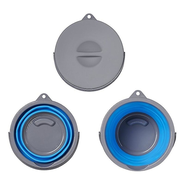Vikbar hink med lock 5L (FMY)