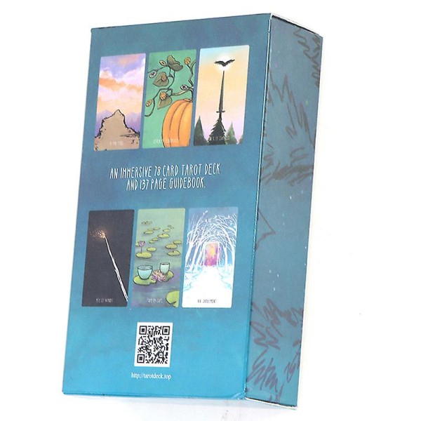 Tilava Tarot-korttipeli Englanniksi Lautapeli Ennustaminen Moninpeli (FMY) Multicolor onesize