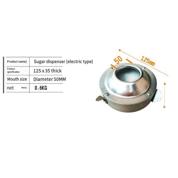 sukkerhode Candy Floss sukkerspinnmaskin kjele 220V (FMY)
