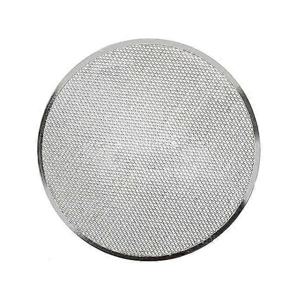 Pizzaskärm Aluminiumlegering Platt Mesh Pizzaskärm Ugn 6/8/9/10/12/14 Tum (FMY) 9 Inch
