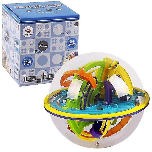 3D Magic Perplexus Maze Intellect Rolling Ball Palapelikuutiot Peli Iq Funny Balance Educational Toys (FMY)