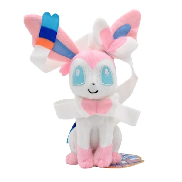 Kawaii Eevee -sarjan plusslelu Sylveon Espeon Glaceon Umbreon Pikachu täytetty nukke lelut harrastukset kokoelma joululahja (FMY) 19cm Flareon