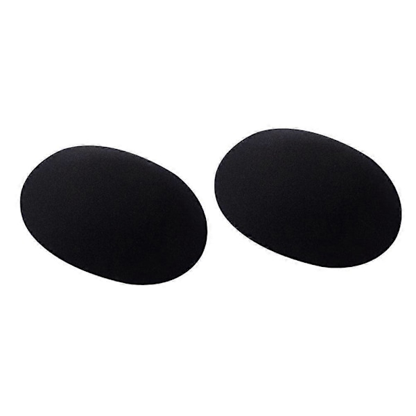 2 Par Dam Underkläder Axelvaddar Självhäftande Axel Förstärkare Axelvaddar Anti-Slip Axelvaddar Tillbehör (Svart) (FMY) Black Size 1