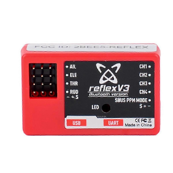 Til FMS Reflex V3 Flight Controller Gyro Stabilisator til RC Fly (FMY)
