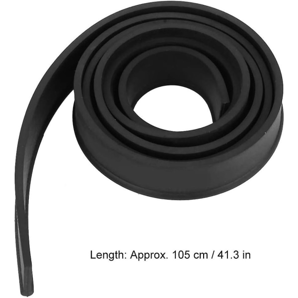 Replacement Wiper Rubber, Length Edge Wiper Rubber Wiper Cleaner Accessory For Stainless Steel Windscreen  (FMY)