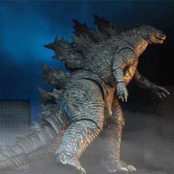 Godzilla Model Movie Edition Monster King Figur 7-tommer 7\" Legetøj Legetøj En Ny Dukke Monster King I Æske  (FMY)