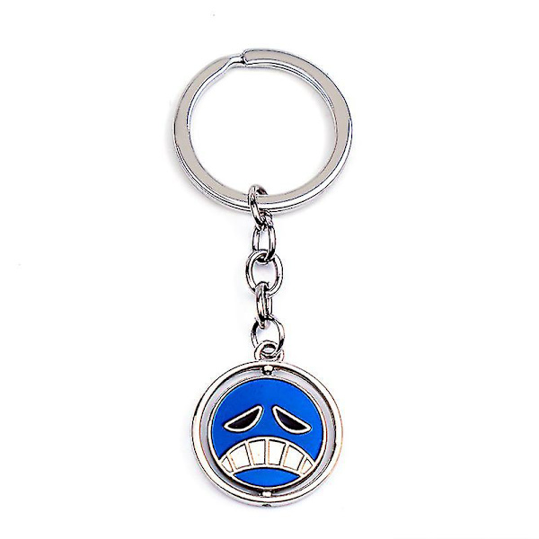 Ace Halskæde Til Kvinder Mænd Anime Metal Halskæder Smykker Roterende Vedhæng Kæder Choker Collares Charme Gave  (FMY) key chain