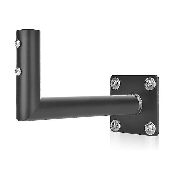 1 Set Väderstationsmonteringsstång Väderflöjel Takmontering Takmonteringsfäste (FMY) Black 19.7X10CM