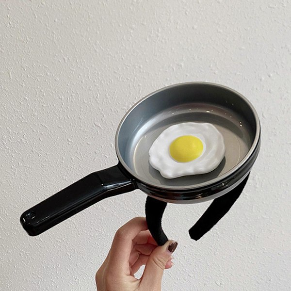Morsom Hårbøyle Stekt Egg Festlige Hodebånd For Festlige Hodeplagg (FMY) Red