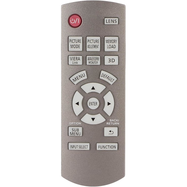 Remote Control for Panasonic PT AE7000 AE8000 AE4000U AE7000EA AE7000EH AE7000U AE8000 AE8000EA AE80  (FMY)