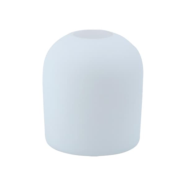Vase Multicolor Hjemmedekoration Holdbar 400ml Gave Rund Glas Diffuserflaske (FMY) White