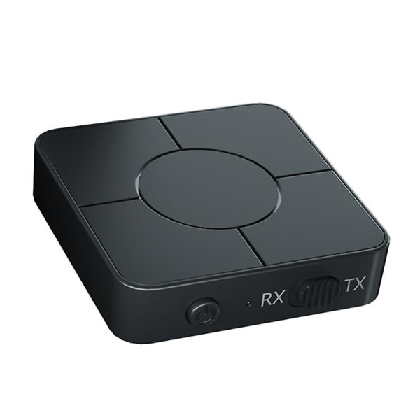Bluetooth 5.0 sändare mottagare 3,5 mm Aux-jack trådlös stereoljudadapter Aux bilstereo musikljudadapter för tv datorhögtalare (FMY)