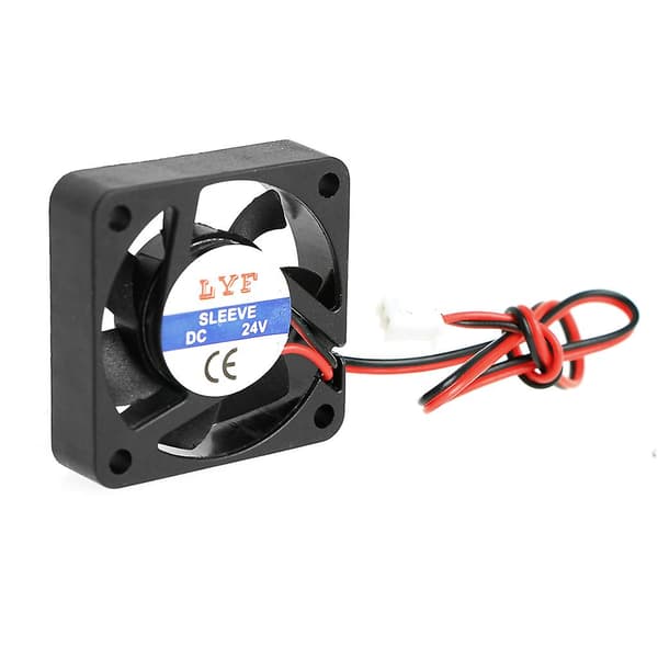 DC 24V 0,10A 2-pins 40x40x10mm PC-datamaskin CPU-system børsteløs kjøleventilator 4010 (FMY)