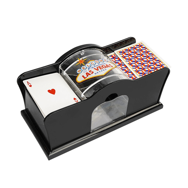 Hand Cranked Pokercard Shuffler Portable Lightweight Card Shuffler for Family Gathering  (FMY)