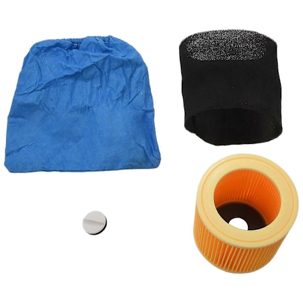 Sopii tekstiilisuodatinpusseille, märkä- ja kuivavaahtosuodattimelle, HEPA-suodattimelle Karcher MV1 WD1 WD2 WD3 -pölynimurille V-CHENG DU SI XI (FMY) Blue  Black